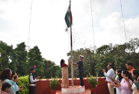 78th Independence Day celebrated at IIMC, New Delhi