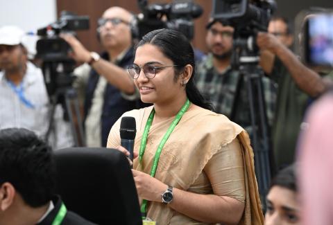 IIS (Officer Trainees) called on the Honourable Vice President of India