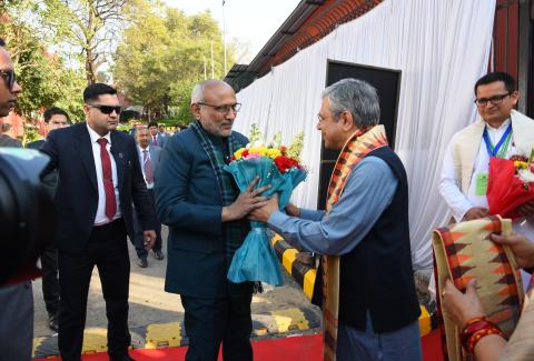 New Hostel & Academic Block Foundation Stone Laying Ceremony